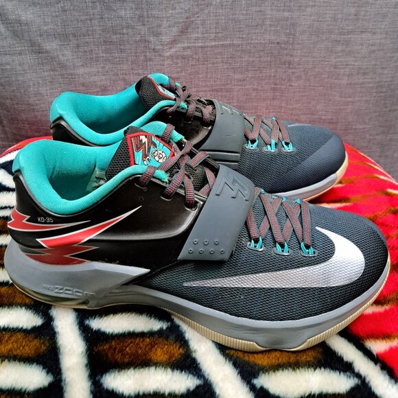 %2014 NIKE KD (7)VII Thunderbolt (653996-005)Athletic Sneakers Sz 9 Men / A 28 main image 5